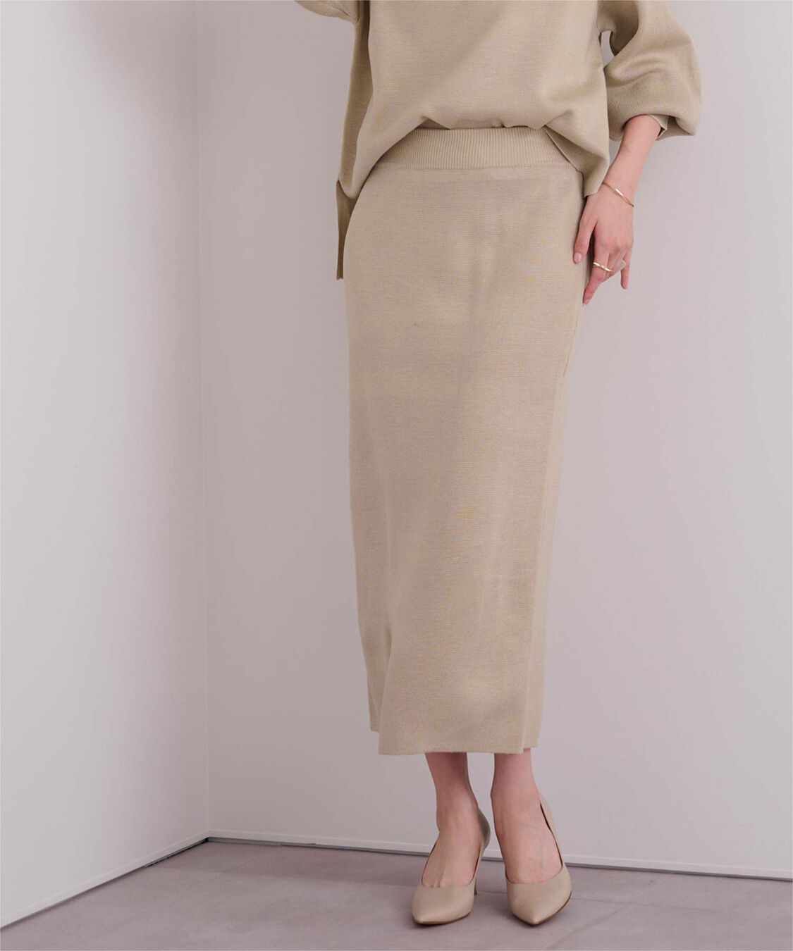 ur's「ミラノリブニットセットアップ」|ニット・セーター|