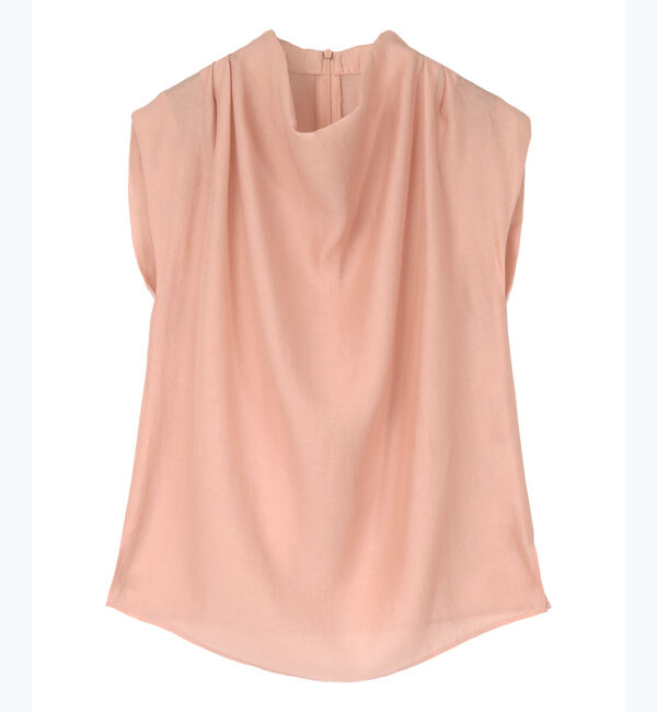 ur's「ドレープデザインフレンチスリーブブラウス」|シャツ・ブラウス|