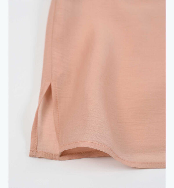 ur's「ドレープデザインフレンチスリーブブラウス」|シャツ・ブラウス|