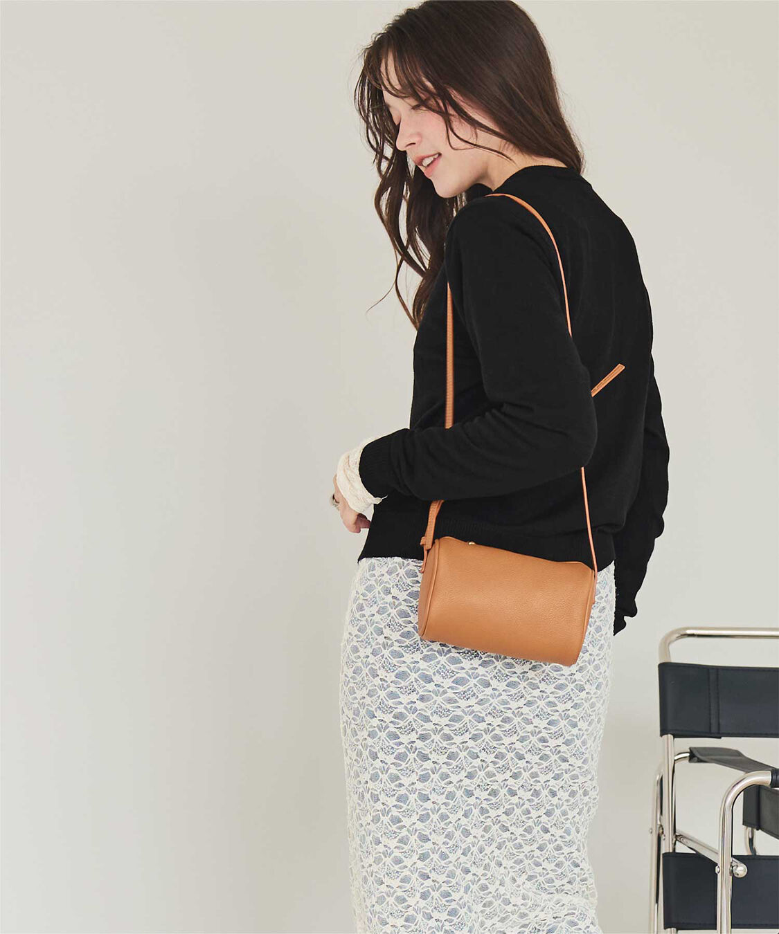 titivate「なめらか手触りカシミヤタッチニットカーディガン」|ニット・セーター|