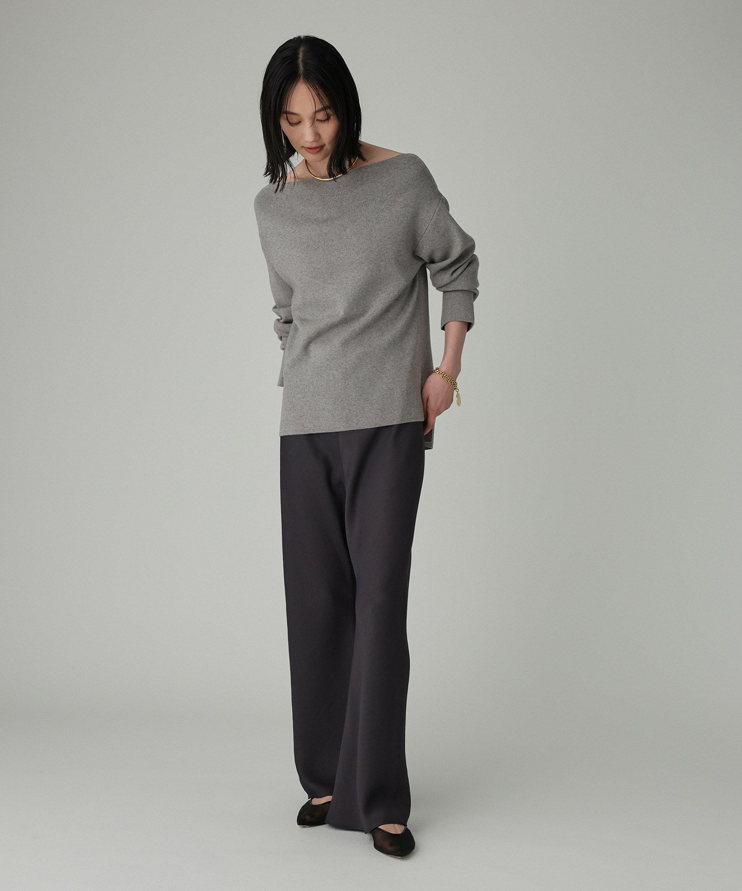 BABYLONE「アセテートバイヤスパンツ」|その他|