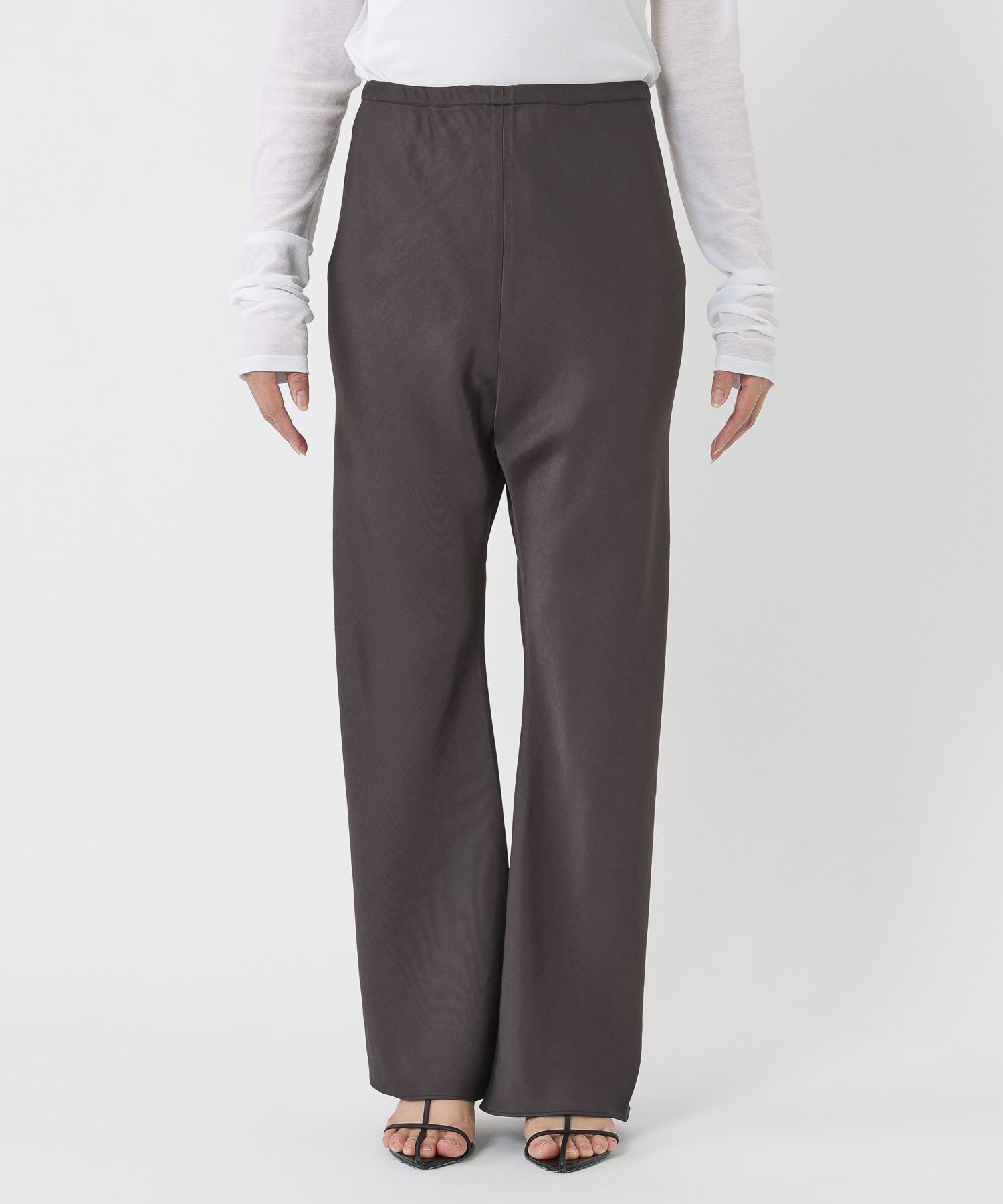 BABYLONE「アセテートバイヤスパンツ」|その他|