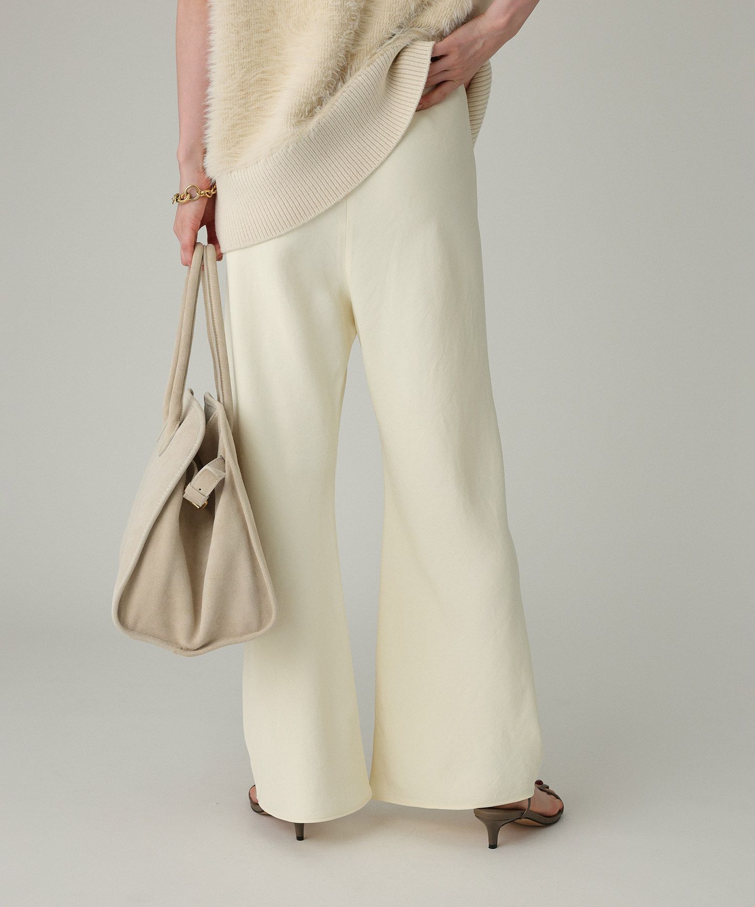 BABYLONE「アセテートバイヤスパンツ」|その他|