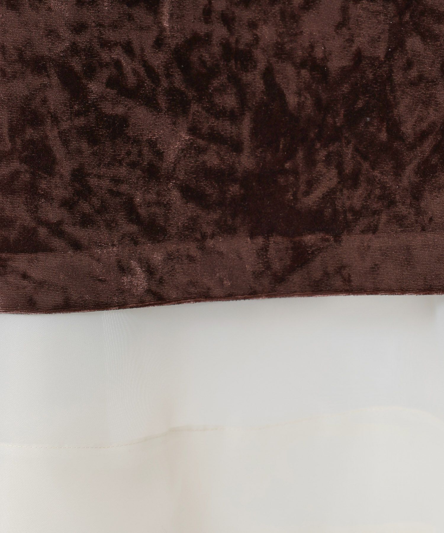 BABYLONE「ベロアレイヤードスカート」|スカート|