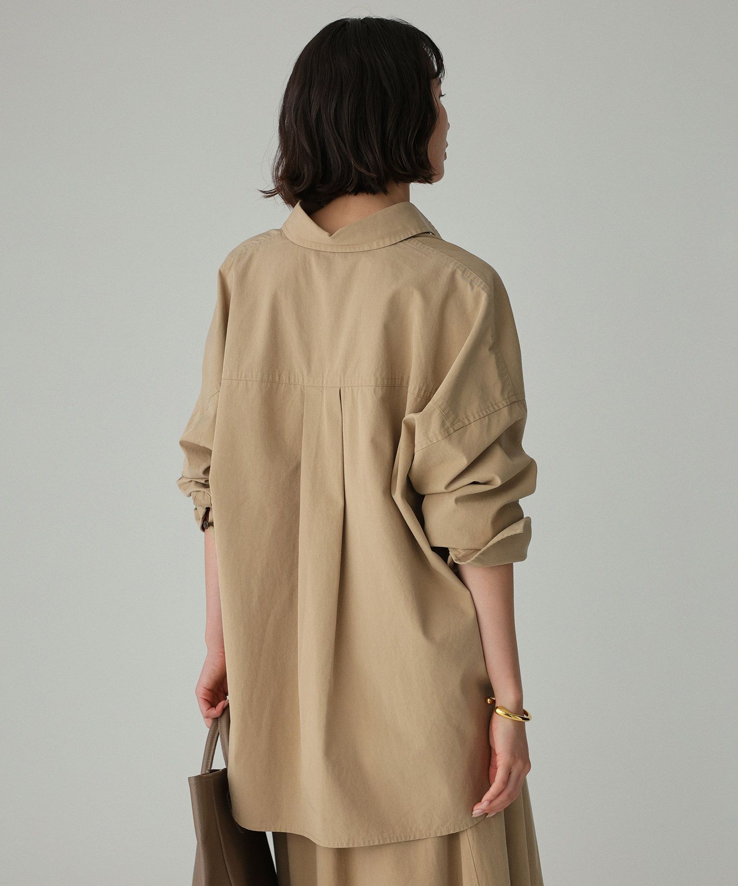 BABYLONE「WASHオーバーシャツ」|シャツ・ブラウス|