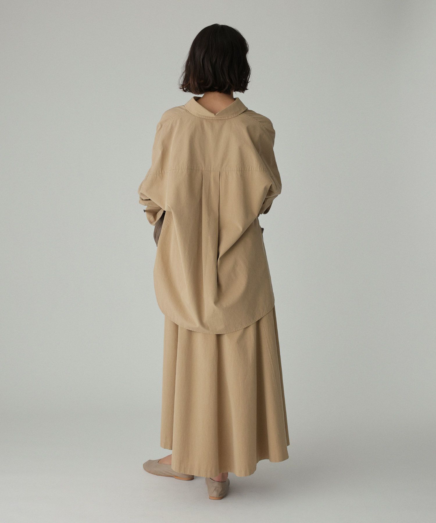 BABYLONE「WASHコットンフレアスカート」|スカート|