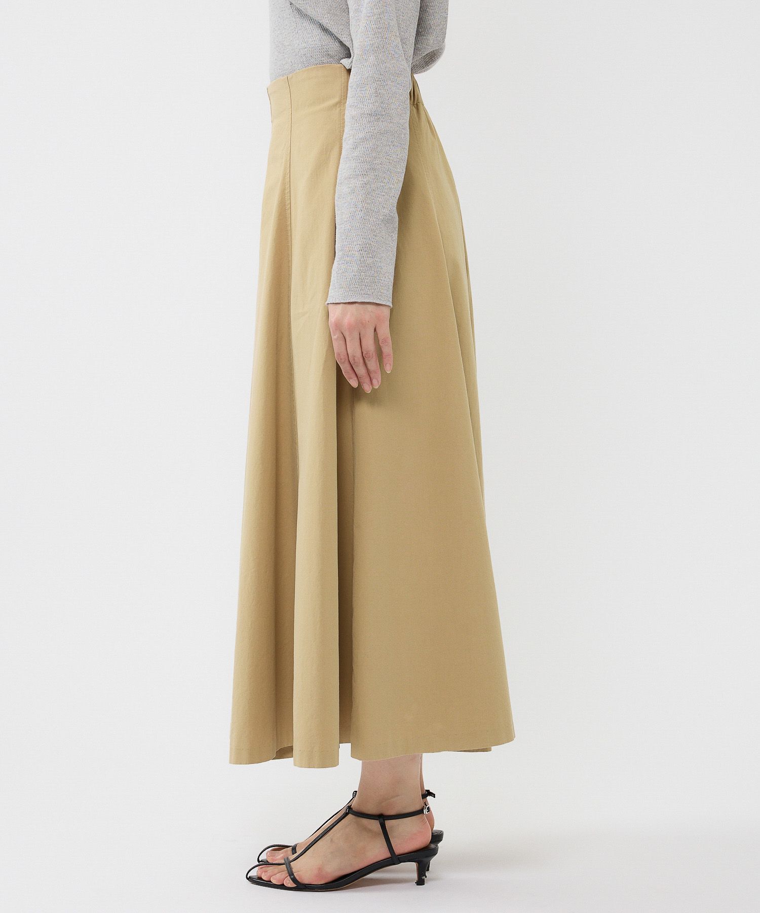 BABYLONE「WASHコットンフレアスカート」|スカート|