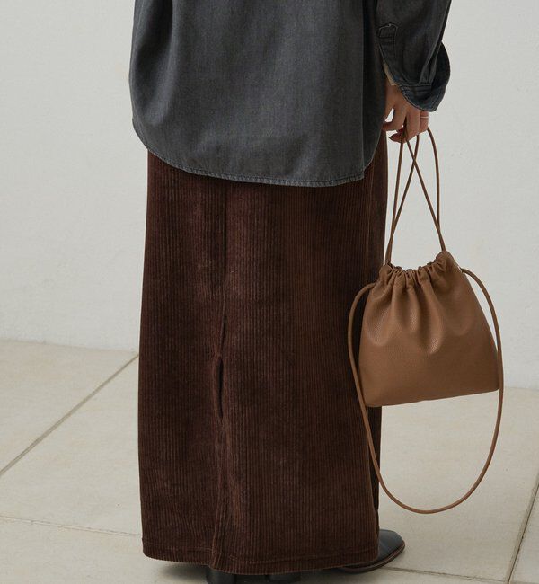  「【サイズ展開/＠yns628＆＠e_r_i_125企画】ストレッチコールスカート」|スカート|