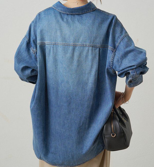  「ダブルポケットデニムシャツ」|シャツ・ブラウス|