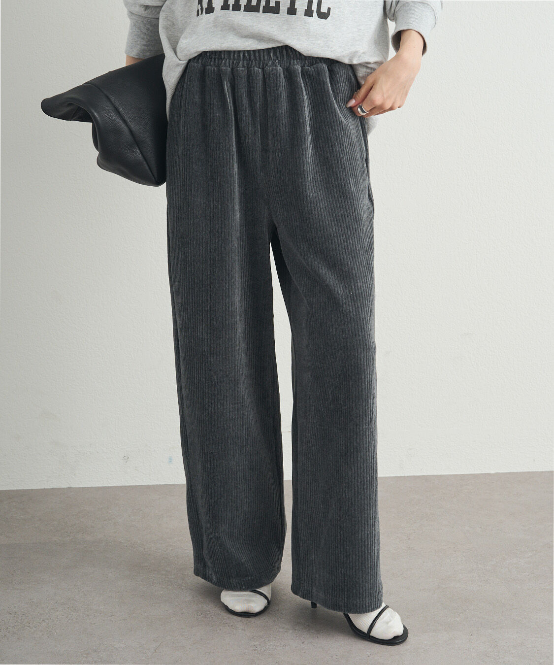  「ストレッチコールイージーパンツ」|その他|