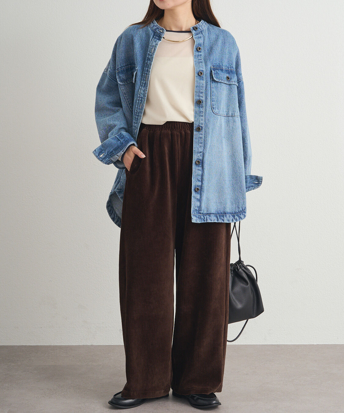  「ストレッチコールイージーパンツ」|その他|