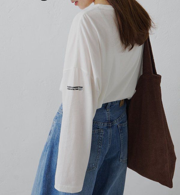  「【F&B】オーガニックコットンシアーガーゼカットソー」|プルオーバー|