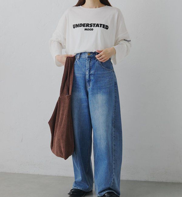  「【F&B】オーガニックコットンシアーガーゼカットソー」|プルオーバー|