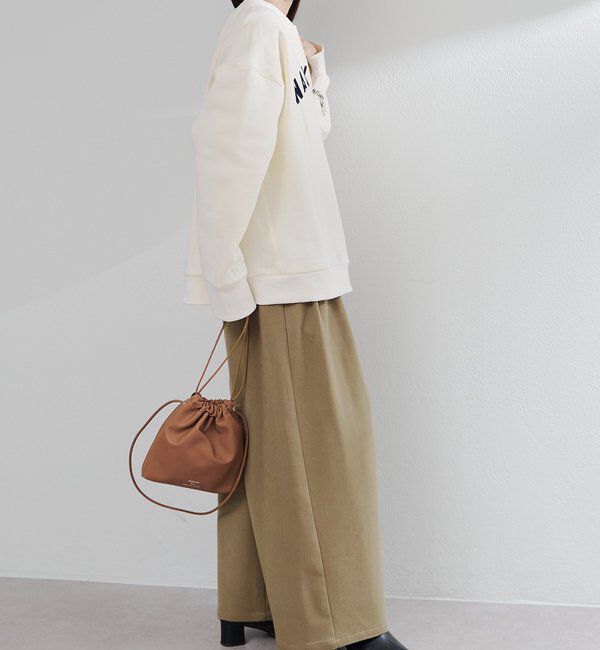  「ストレッチ起毛タックスラックスパンツ」|その他|