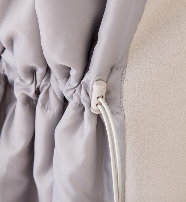  「フードフェイクファービジューミドルコート」|その他|