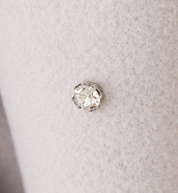  「フードフェイクファービジューミドルコート」|その他|