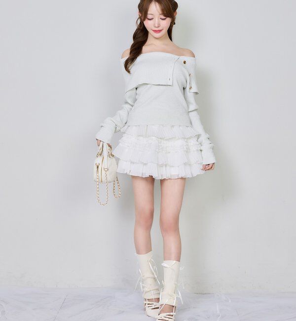  「フリルミニスカート」|スカート|