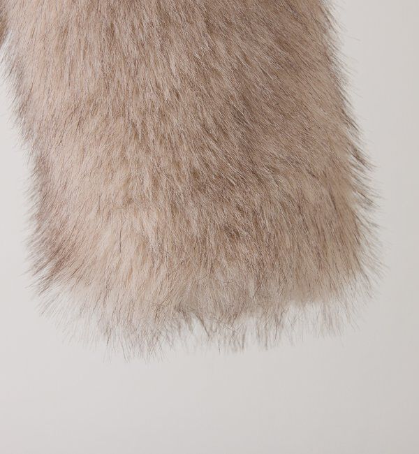  「フェイクファーショートブルゾン」|ダウンベスト・ベスト|