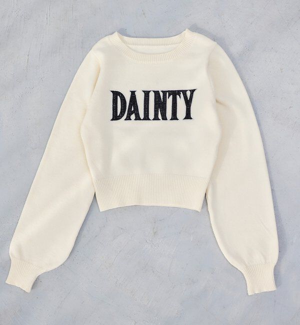  「キラキラロゴ入りアソートニット」|ニット・セーター|