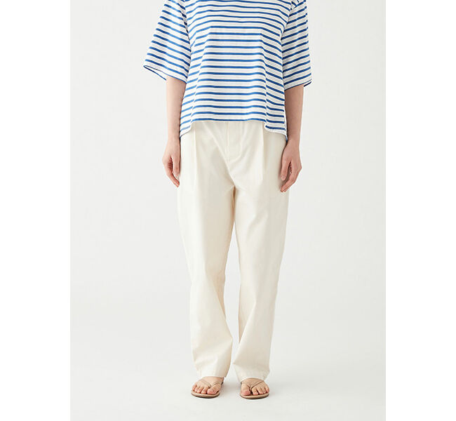 MidiUmi「MidiUmi ハイウエストデニム」|デニム|ivory