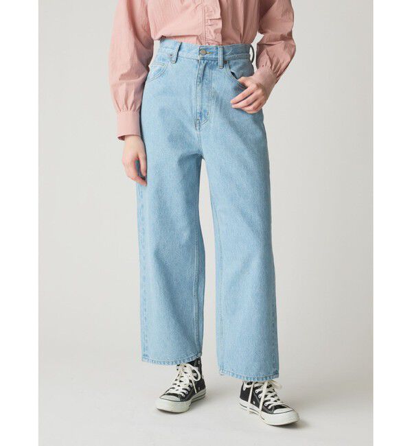 MidiUmi「MidiUmi ハイウエストワイドストレートデニム」|その他|