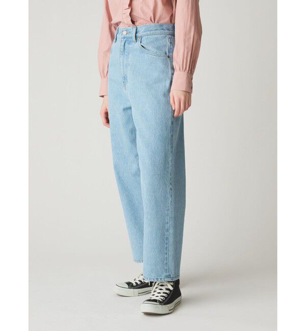 MidiUmi「MidiUmi ハイウエストワイドストレートデニム」|その他|