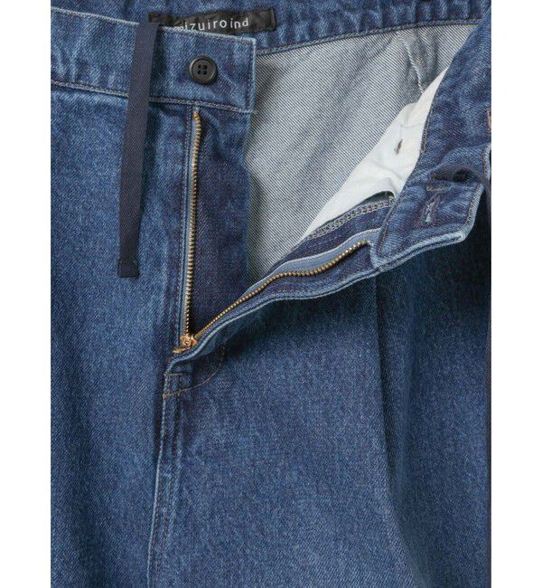 mizuiro ind「mizuiro ind ワイドデニムスラックス」|その他|