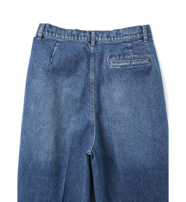 mizuiro ind「mizuiro ind ワイドデニムスラックス」|その他|