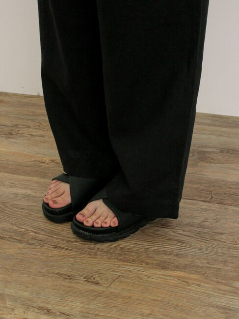 Samansa Mos2「【Cross&times;Linen】サス付パンツ」|その他|