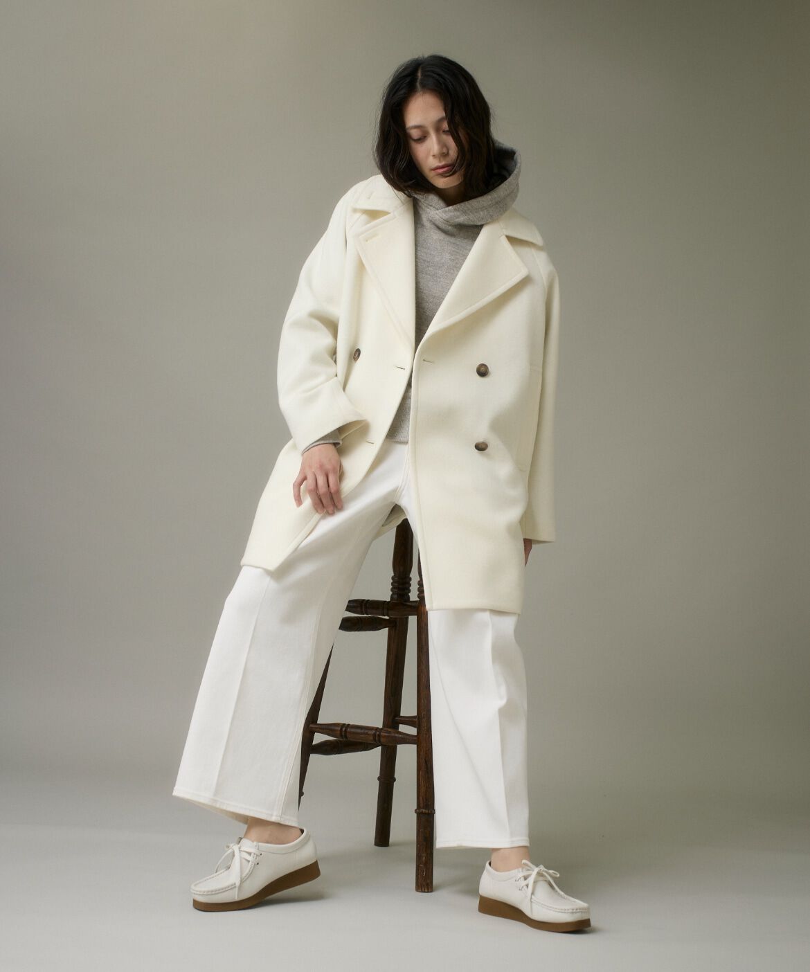 DAY by DAY it&rsquo;s international「ホワイトデニムワイドパンツ」|その他|