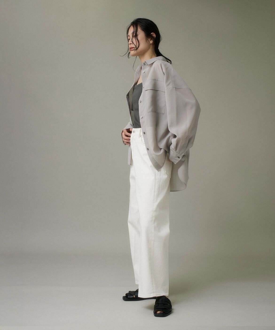 DAY by DAY it&rsquo;s international「ホワイトデニムワイドパンツ」|その他|