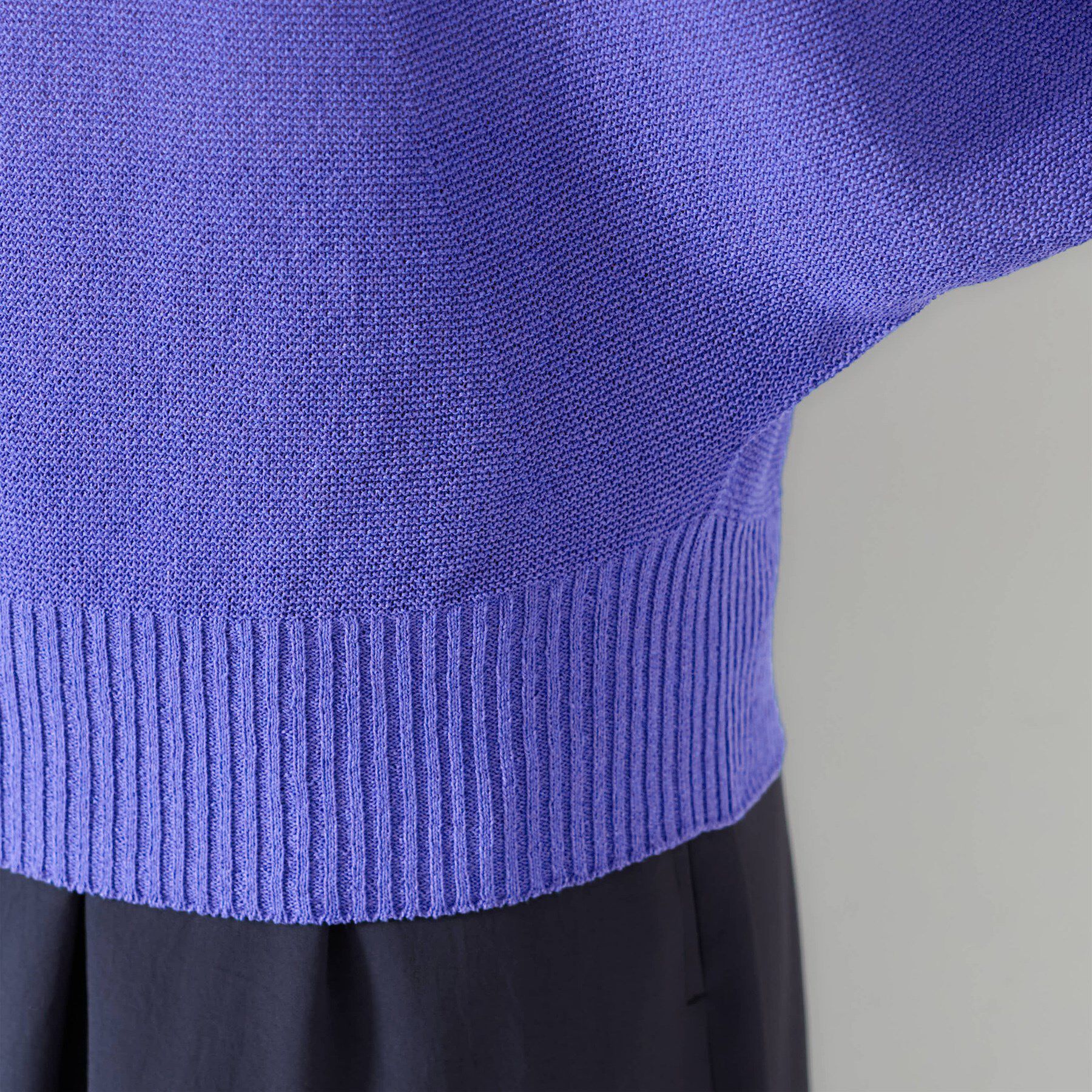 UNTITLED「【体型カバー/清涼感】ドルマンスリーブ プルオーバーニット」|ニット・セーター|