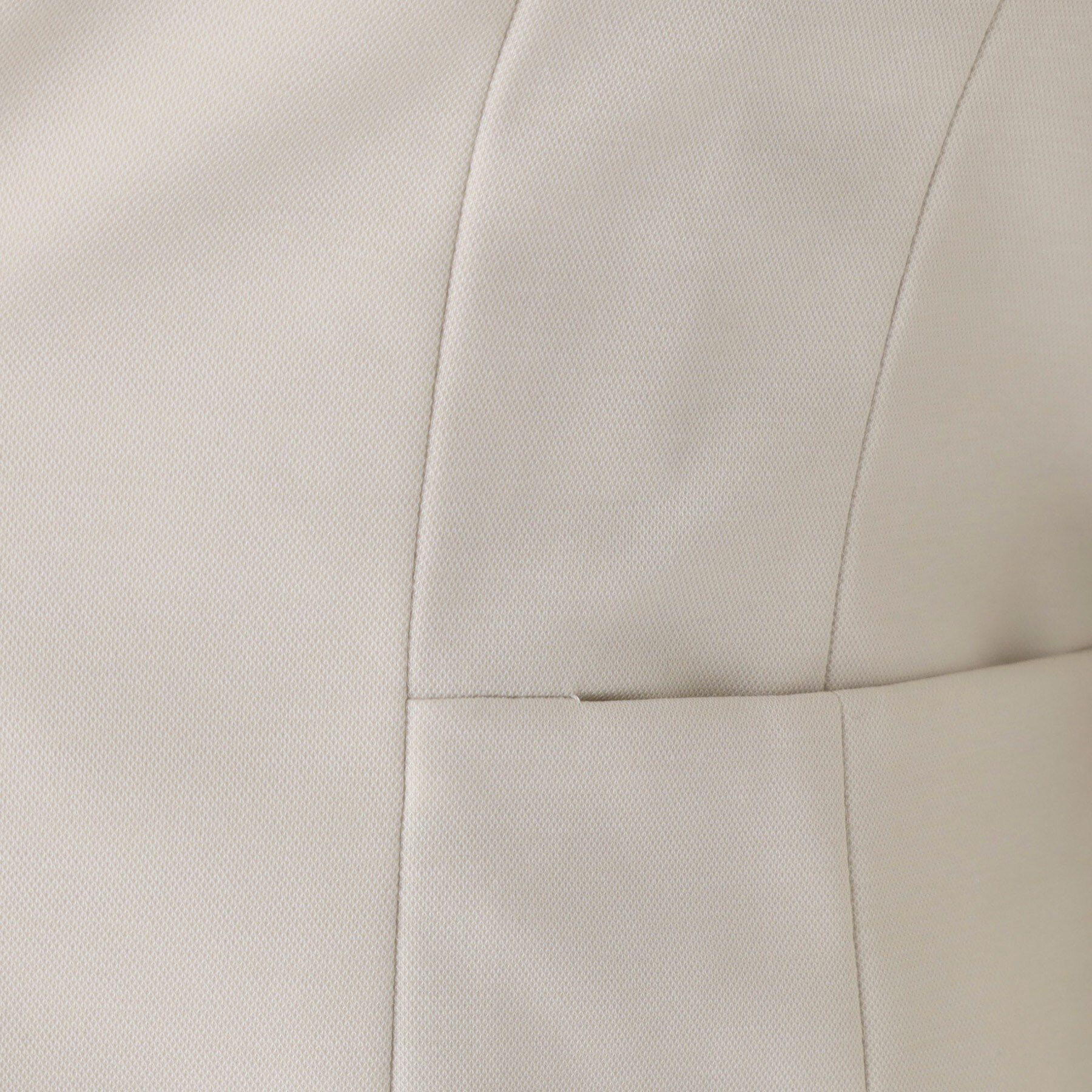 COUP DE CHANCE「【洗える／日本製】細見えカラーレスジャケット」|ノーカラージャケット|