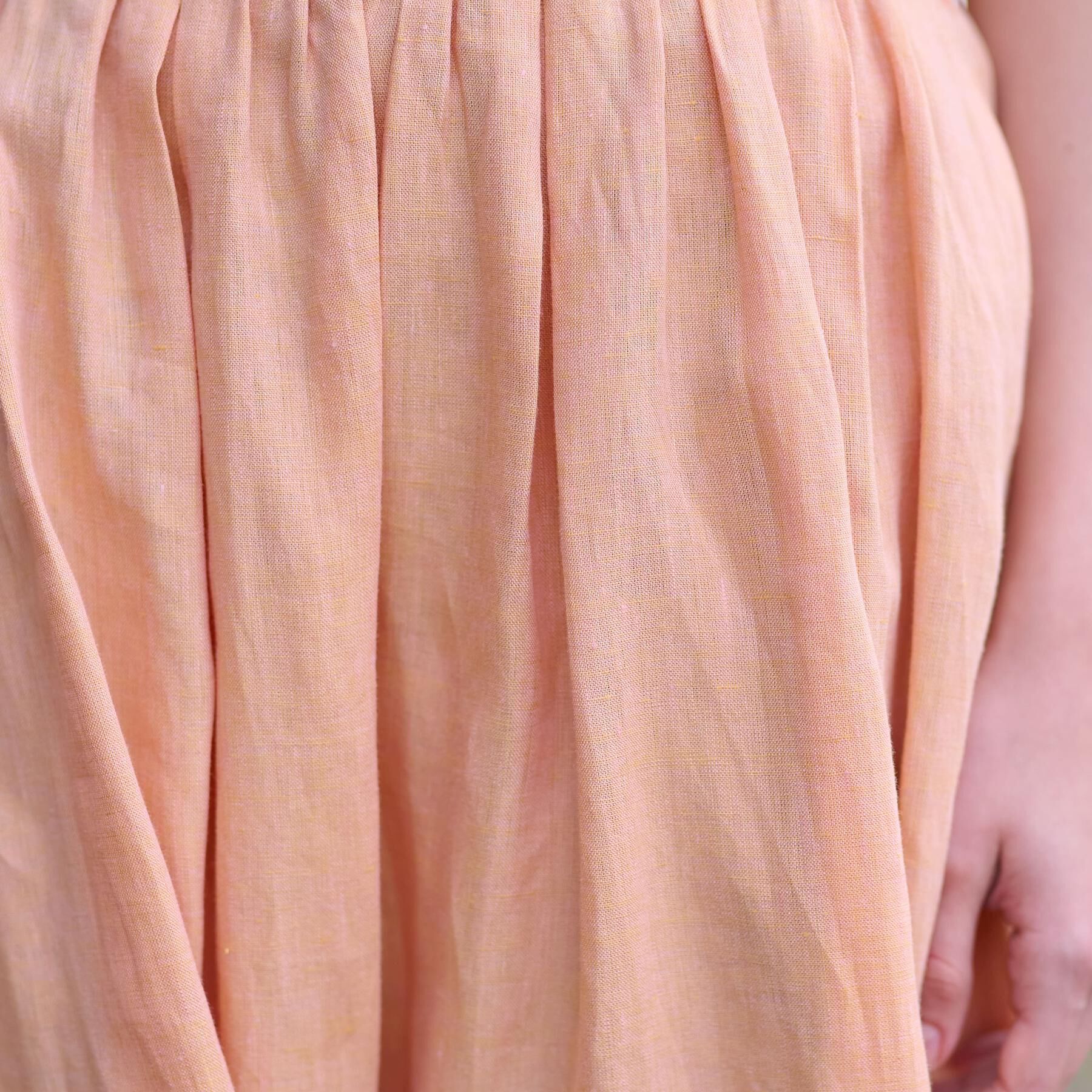 DRESSTERIOR「【洗える／ふんわり軽やか】フレンチリネンタックギャザースカート」|スカート|