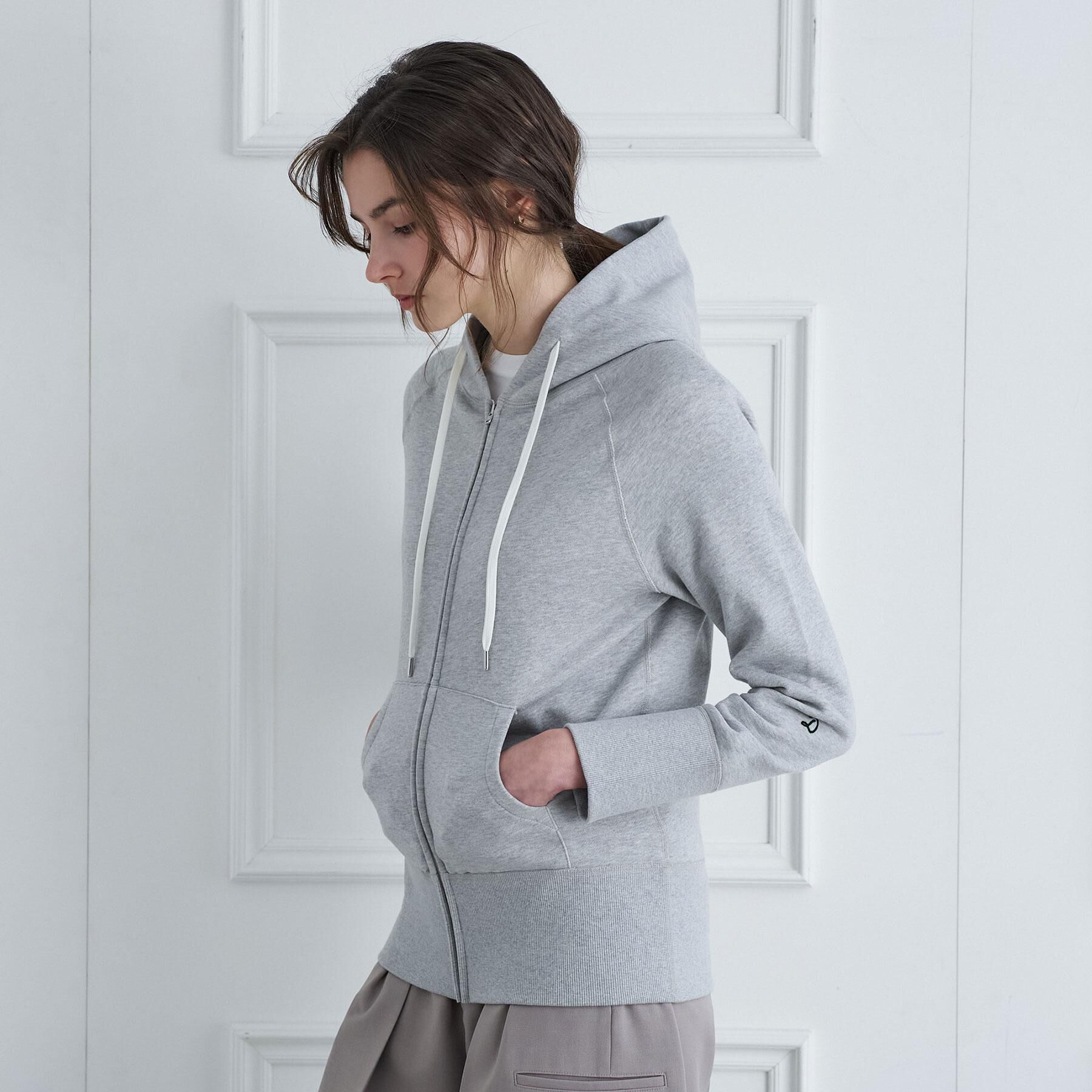 DRESSTERIOR「【春夏/寒暖差対応】コットン裏毛ジップアップフーディー」|パーカー|