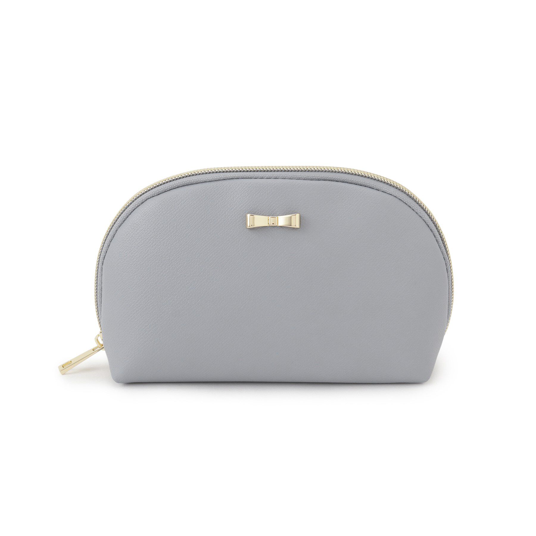 grove「ラウンドリボンポーチ」|ポーチ|ブルー(192)