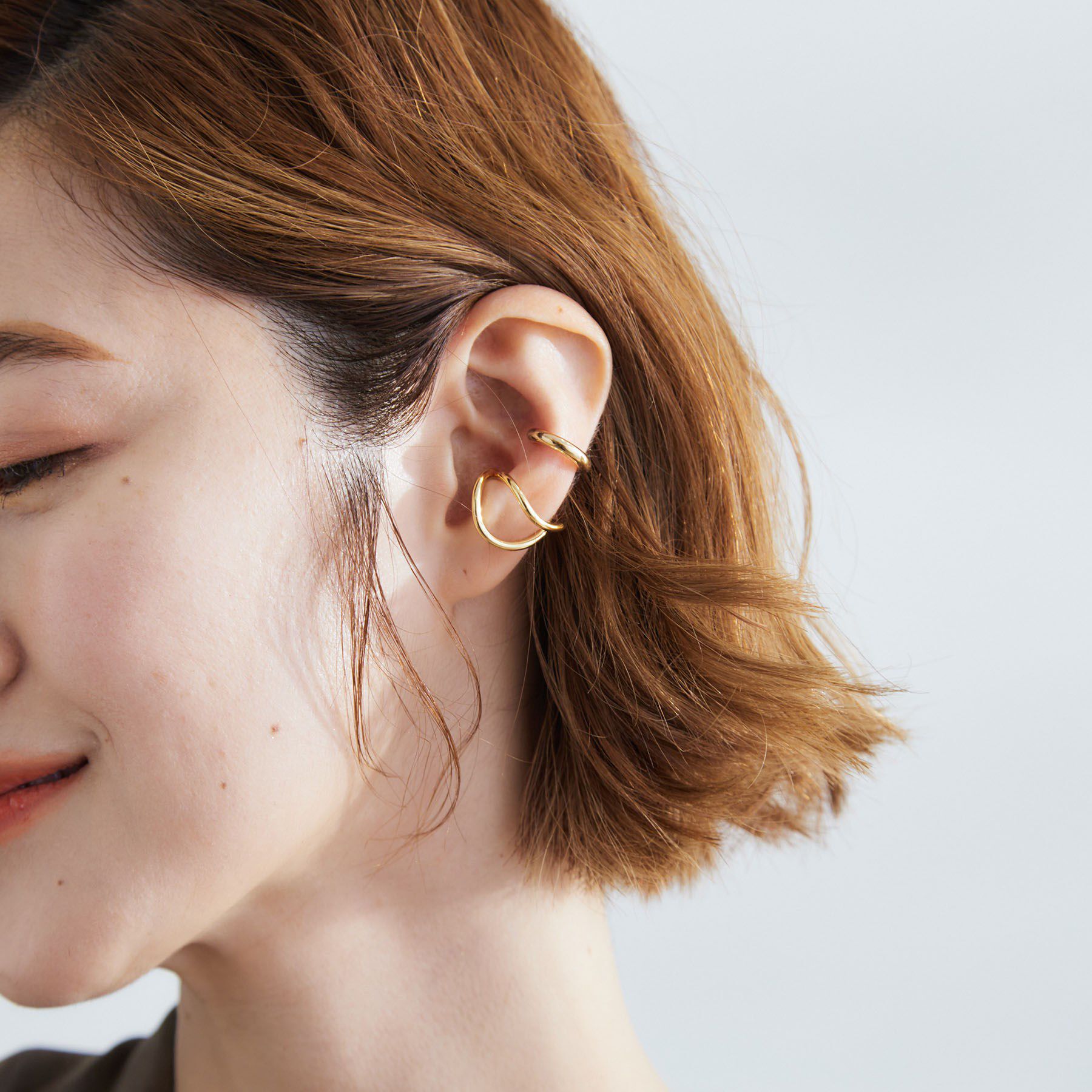 grove「アソートメタルイヤカフセット」|イヤリング|