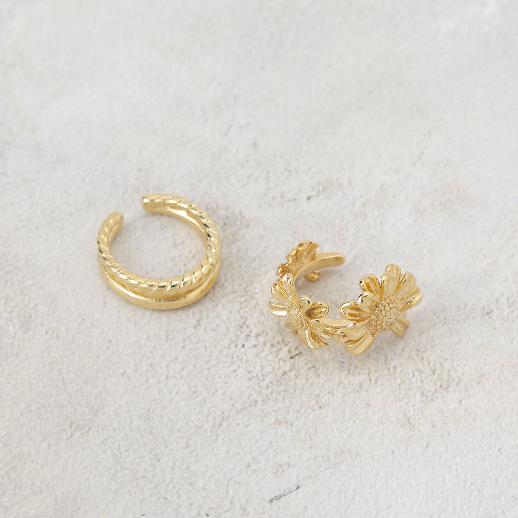 grove「アソートメタルイヤカフセット」|イヤリング|ゴールド(107)