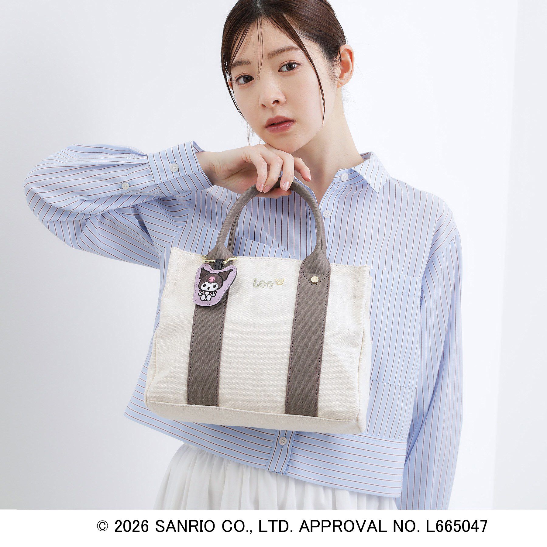 grove「【マイメロディ＆クロミ】Lee別注チャーム付きトート」|トートバッグ|