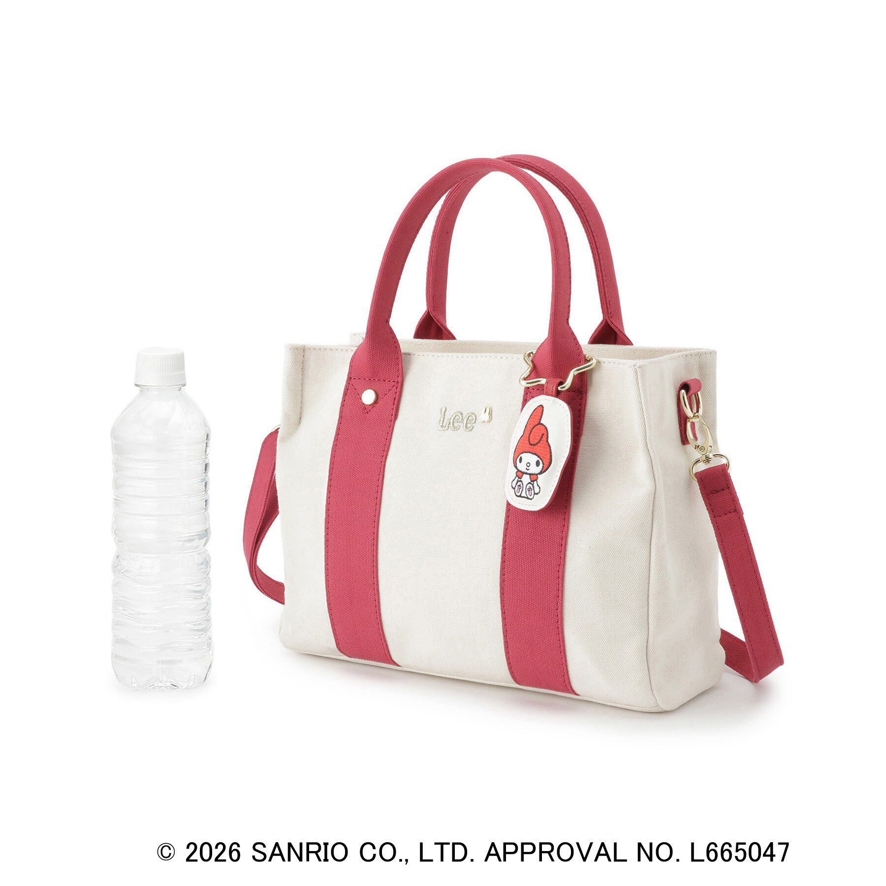 grove「【マイメロディ＆クロミ】Lee別注チャーム付きトート」|トートバッグ|