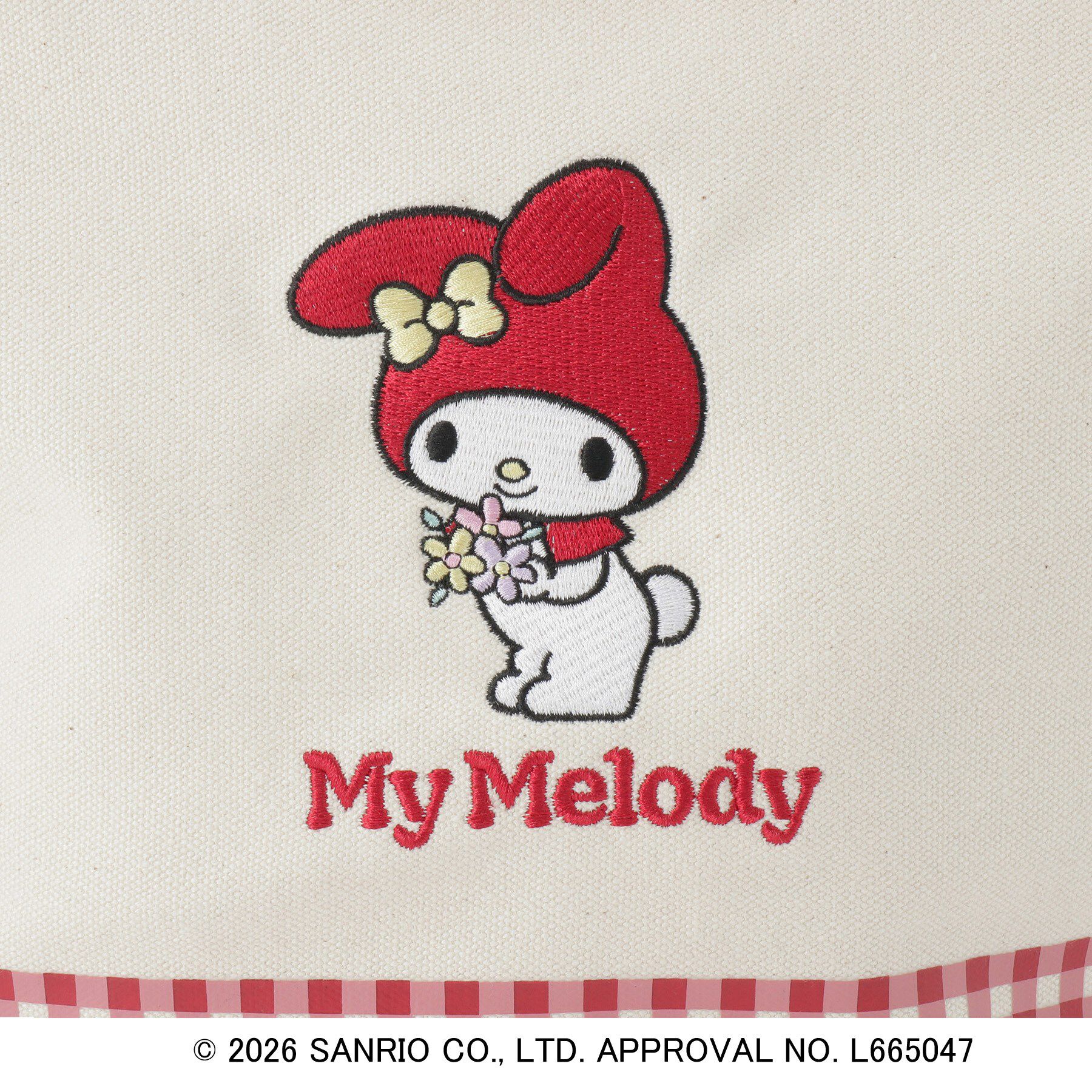 grove「【マイメロディ＆クロミ】ギンガムミニトート」|トートバッグ|