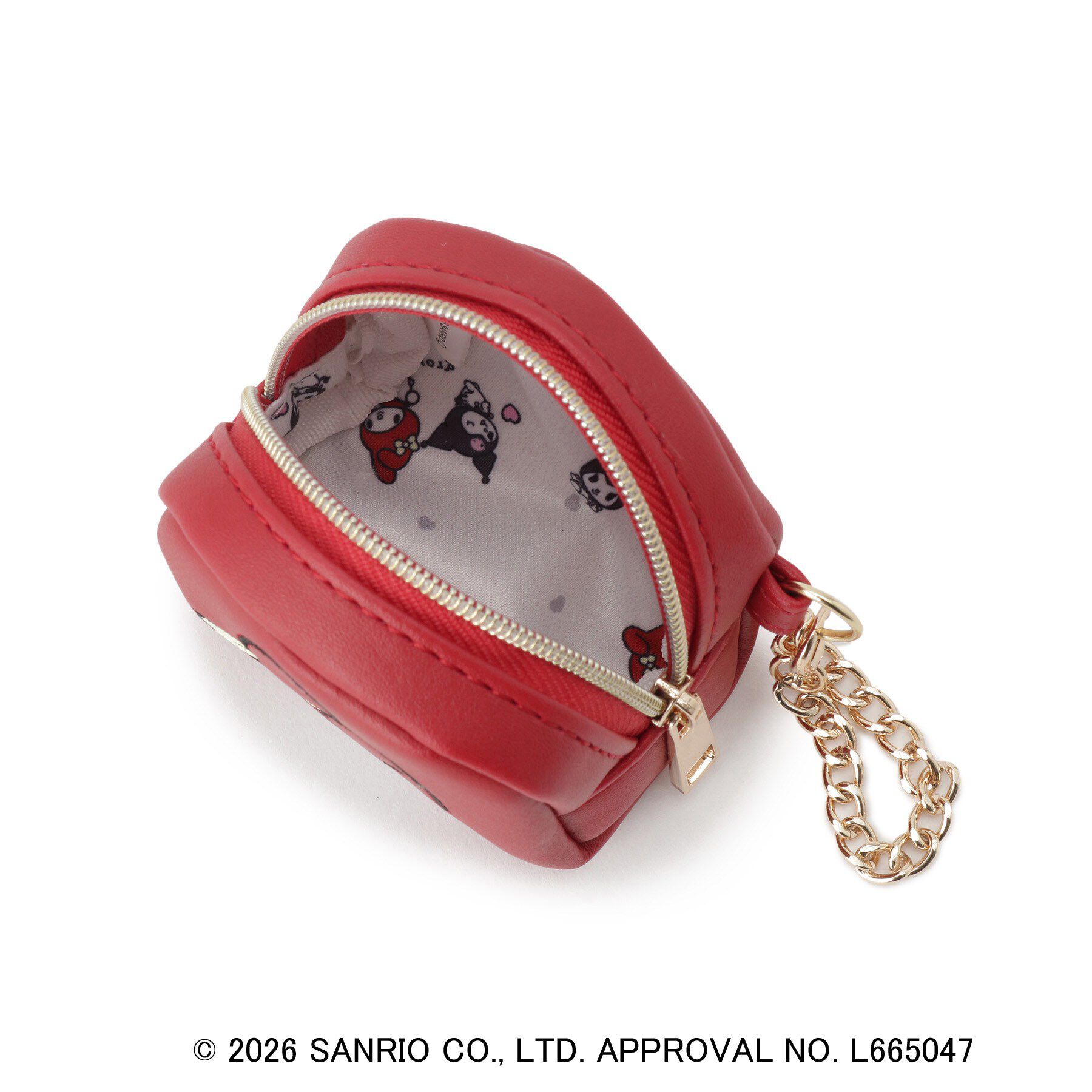 grove「【マイメロディ＆クロミ】フェイスチャームポーチ」|ポーチ|