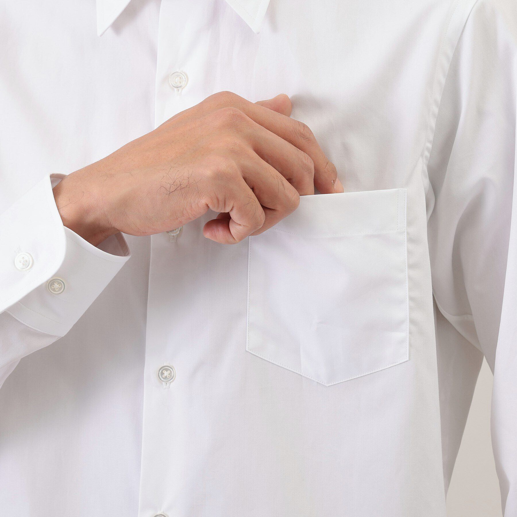 TAKEO KIKUCHI「【Made in JAPAN】ブロード レギュラーカラー ドレスシャツ」|シャツ・ブラウス|