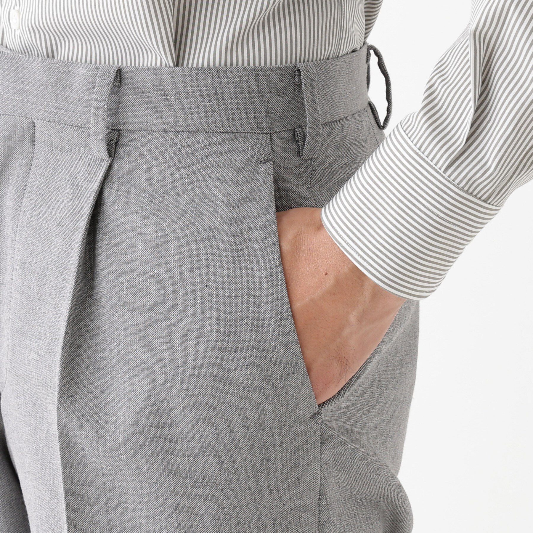 TAKEO KIKUCHI「【THE FLAGSHIP】キューバビーチリネン ダブルブレステッドスーツ」|スーツ|