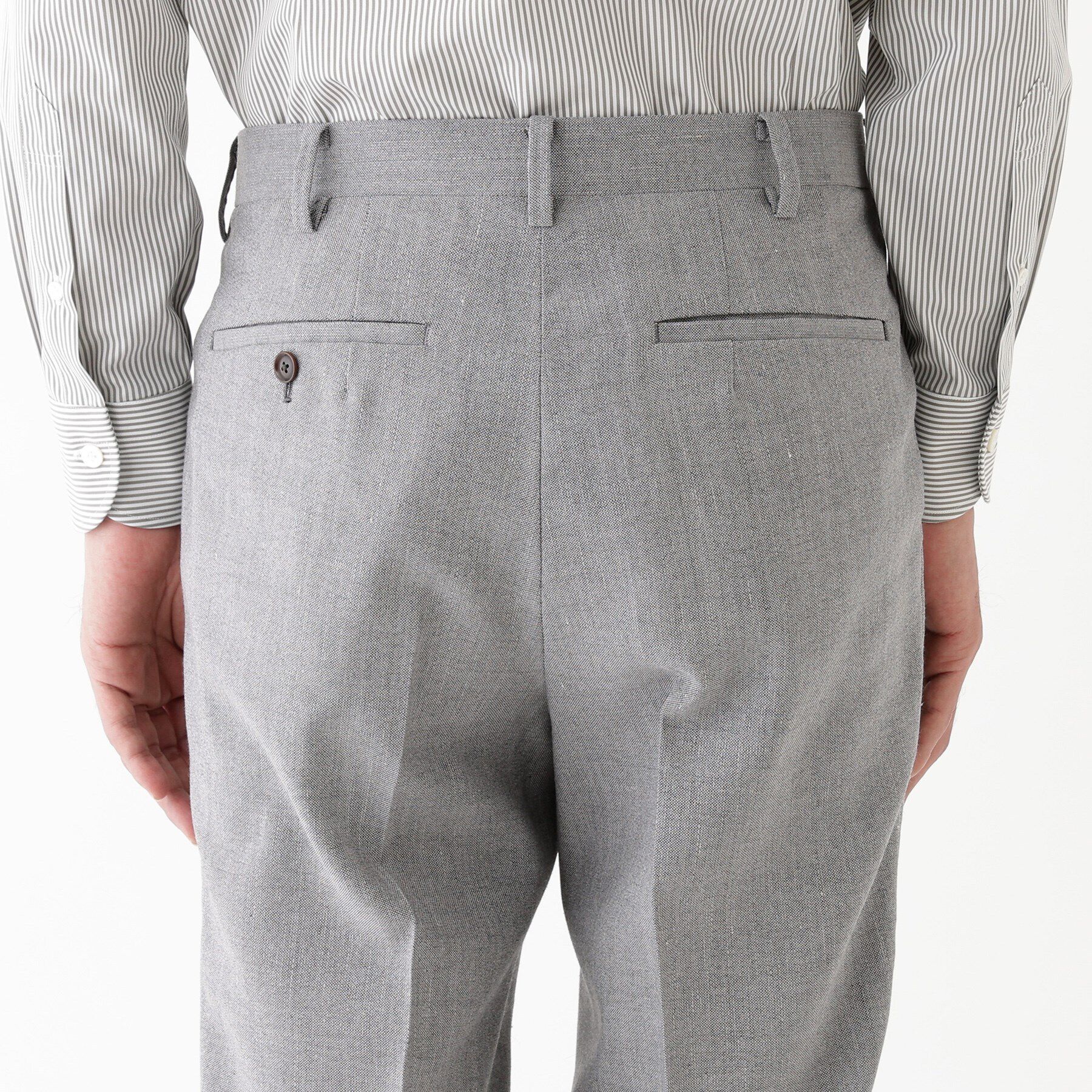 TAKEO KIKUCHI「【THE FLAGSHIP】キューバビーチリネン ダブルブレステッドスーツ」|スーツ|