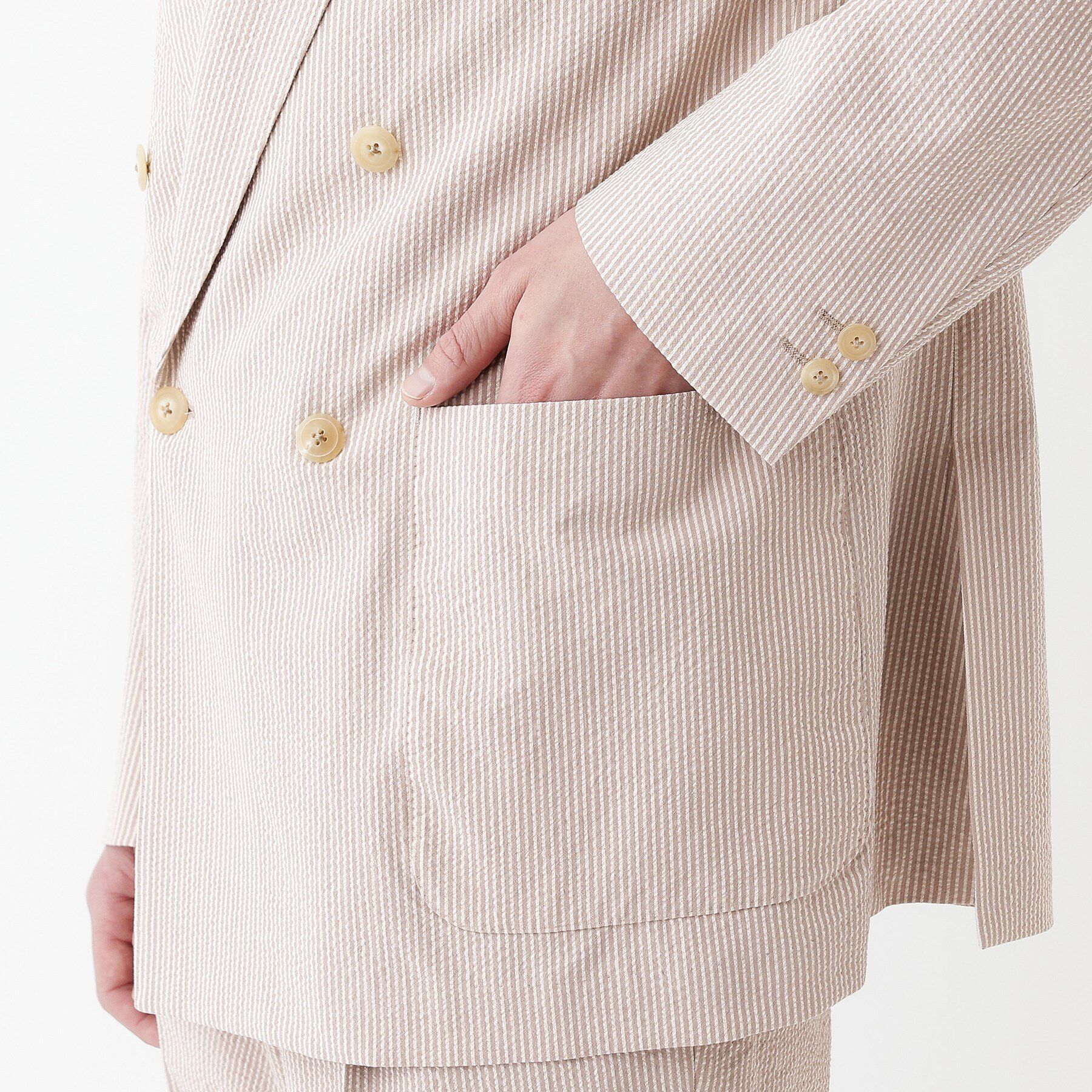 TAKEO KIKUCHI「【THE FLAGSHIP】サッカー2wayストレッチ ジャケット」|テーラードジャケット|