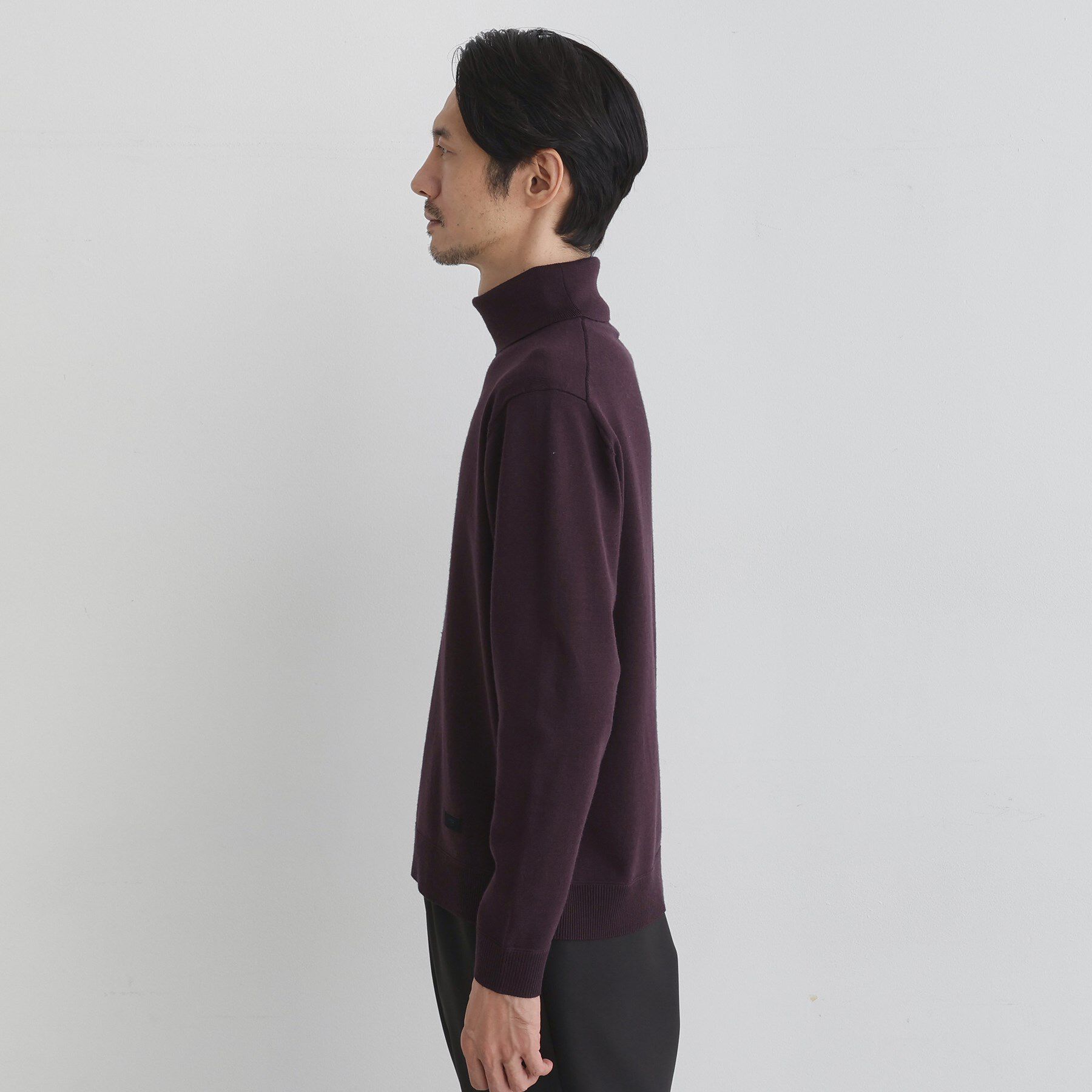TAKEO KIKUCHI「アンチピリング タートルネック ニット」|ニット・セーター|