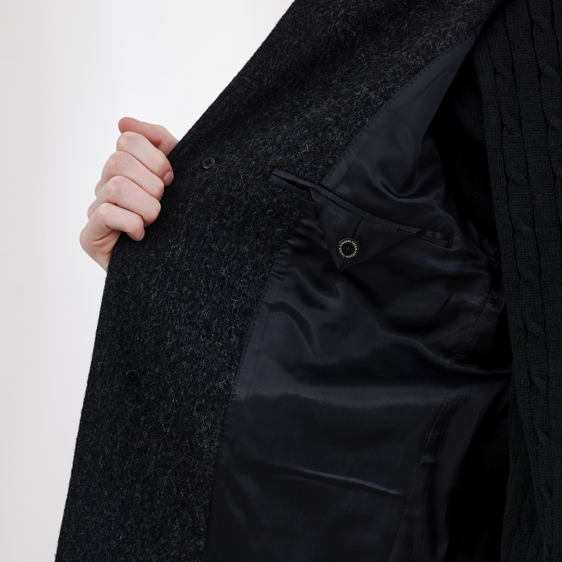 TAKEO KIKUCHI「【LIMITED】ウール混ステンカラーコート」|ステンカラーコート|