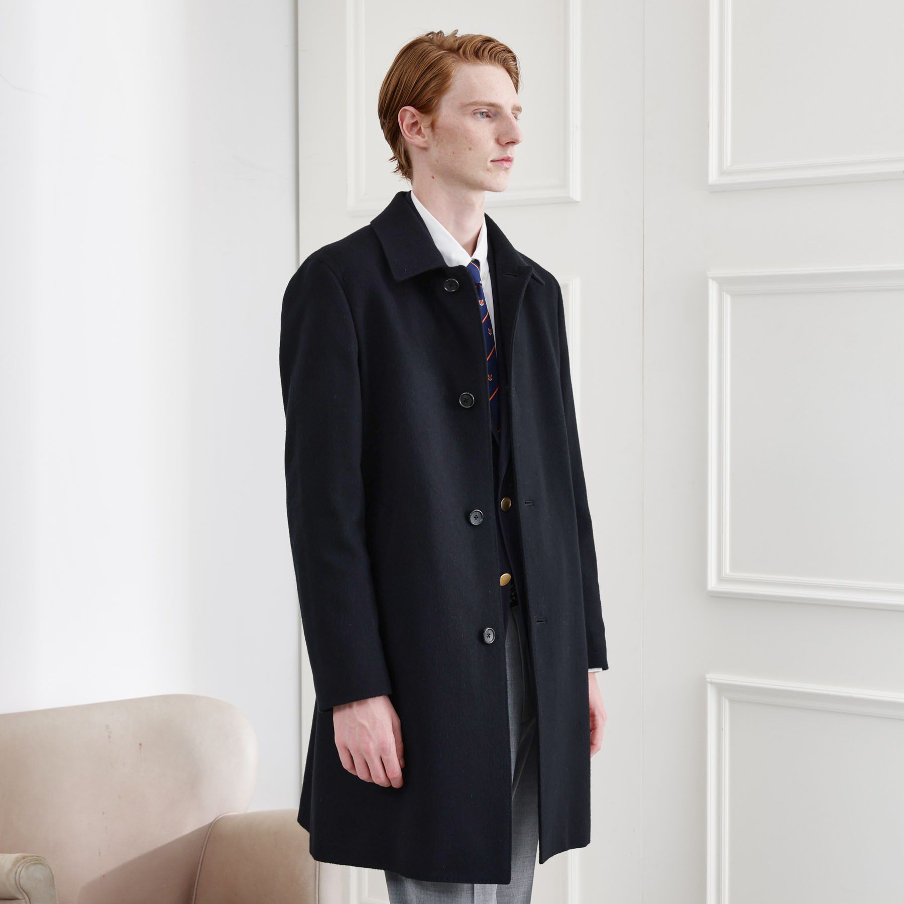 TAKEO KIKUCHI「【LIMITED】ウール混ステンカラーコート」|ステンカラーコート|