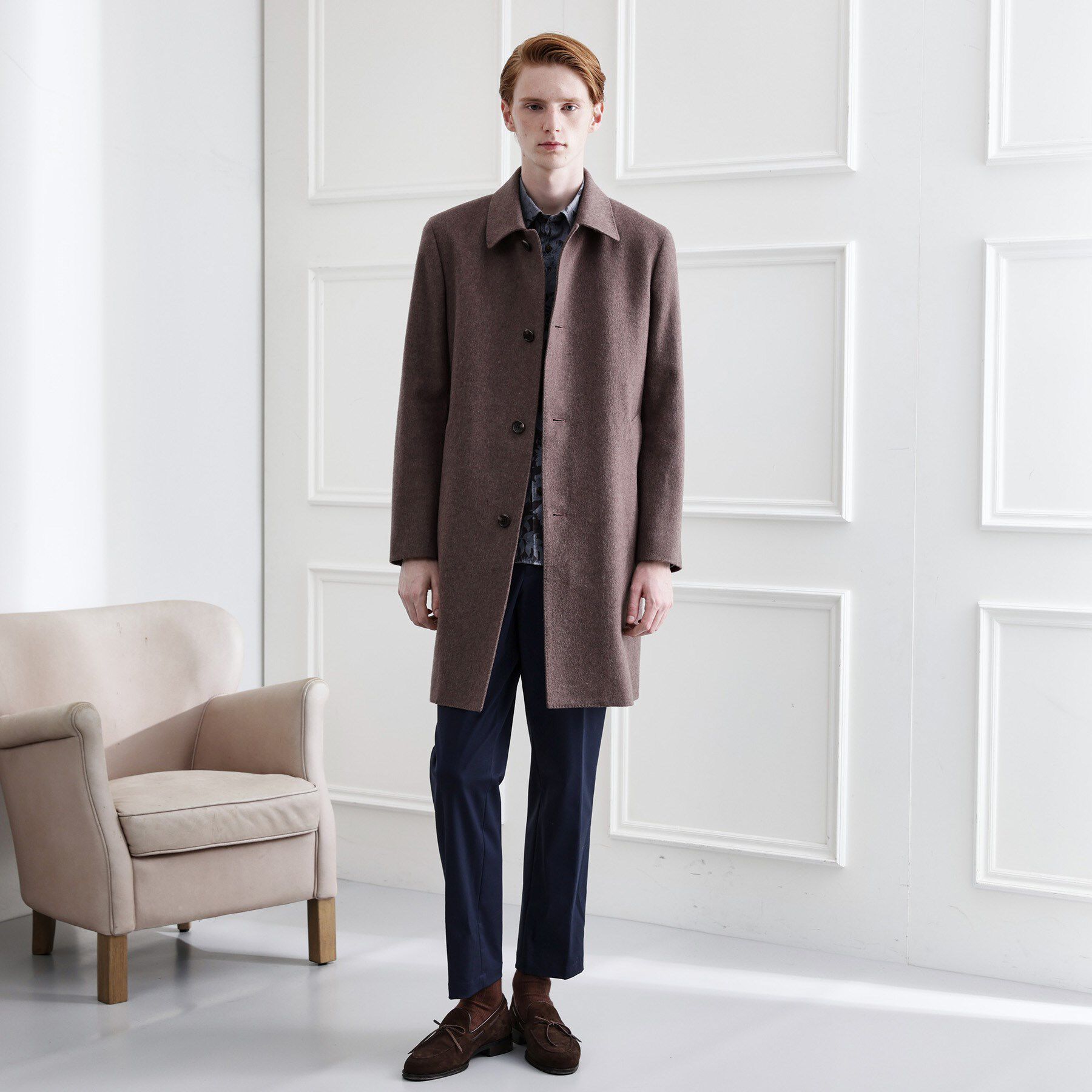 TAKEO KIKUCHI「【LIMITED】ウール混ステンカラーコート」|ステンカラーコート|